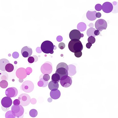 Kabarcıklar benzersiz mor parlak vektör arka plan