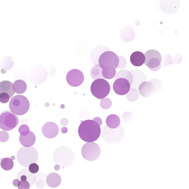 Kabarcıklar benzersiz mor parlak vektör arka plan