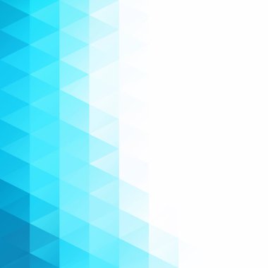 Mavi Izgara Mozaik Arkaplan, Yaratıcı Tasarım Şablonları