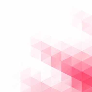 Kırmızı kılavuz Mozaik arka plan, yaratıcı tasarım şablonları