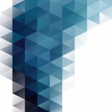 Mavi Izgara Mozaik Arkaplan, Yaratıcı Tasarım Şablonları