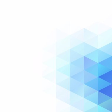 Mavi Izgara Mozaik Arkaplan, Yaratıcı Tasarım Şablonları