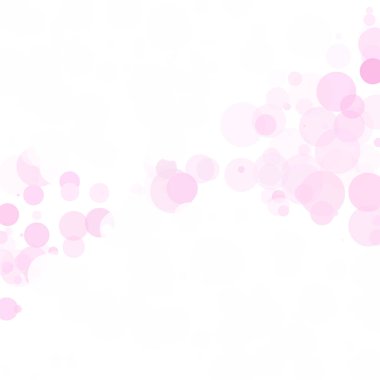 Kabarcıklar benzersiz pembe parlak vektör arka plan