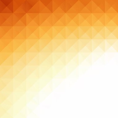 Turuncu Izgara Mozaik Arkaplan, Yaratıcı Tasarım Şablonları