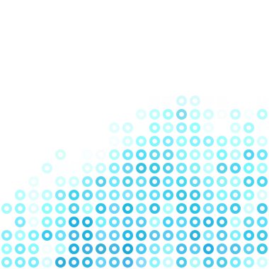 Mavi çörek arka plan, yaratıcı tasarım şablonları