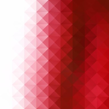 Kırmızı kılavuz Mozaik arka plan, yaratıcı tasarım şablonları