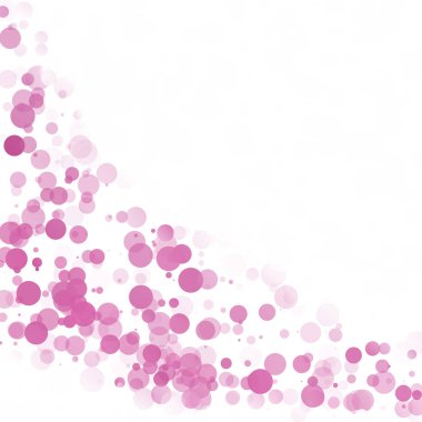 Kabarcıklar daire noktalar benzersiz mor parlak vektör arka plan