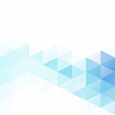 Mavi Izgara Mozaik Arkaplan, Yaratıcı Tasarım Şablonları