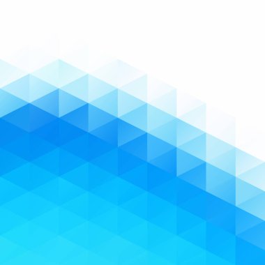 Mavi Izgara Mozaik Arkaplan, Yaratıcı Tasarım Şablonları