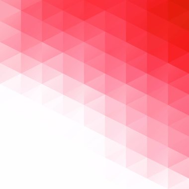 Kırmızı kılavuz Mozaik arka plan, yaratıcı tasarım şablonları