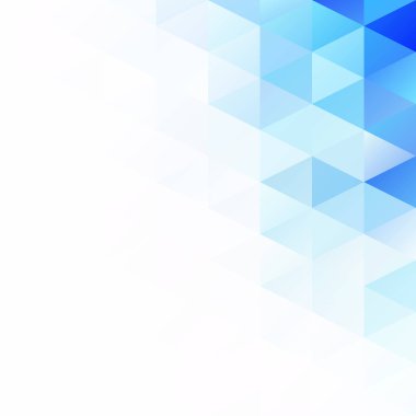 Mavi Izgara Mozaik Arkaplan, Yaratıcı Tasarım Şablonları