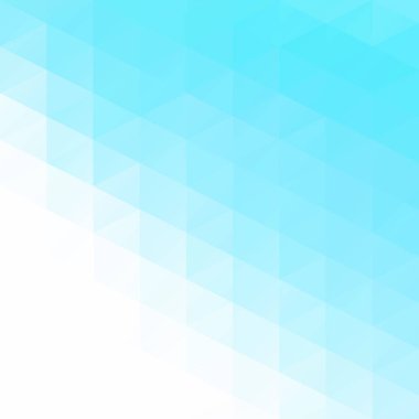 Mavi Izgara Mozaik Arkaplan, Yaratıcı Tasarım Şablonları