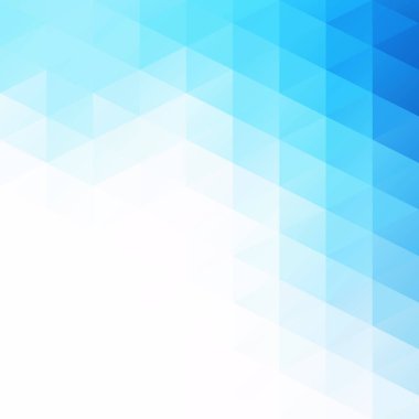 Mavi Izgara Mozaik Arkaplan, Yaratıcı Tasarım Şablonları