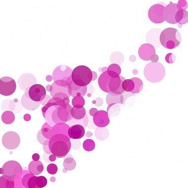 Kabarcıklar benzersiz mor parlak vektör arka plan