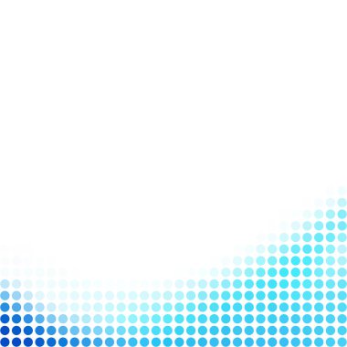 Mavi noktalar arka plan, yaratıcı tasarım şablonları