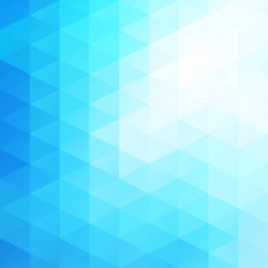 Mavi Izgara Mozaik Arkaplan, Yaratıcı Tasarım Şablonları