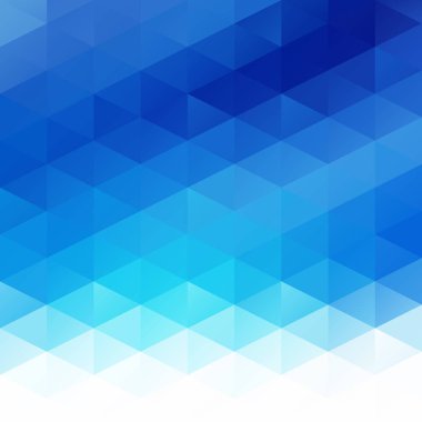 Mavi Izgara Mozaik Arkaplan, Yaratıcı Tasarım Şablonları