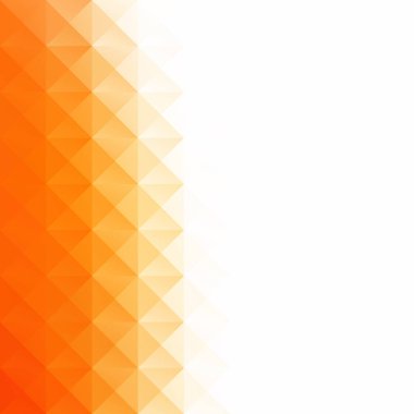 Turuncu Izgara Mozaik Arkaplan, Yaratıcı Tasarım Şablonları