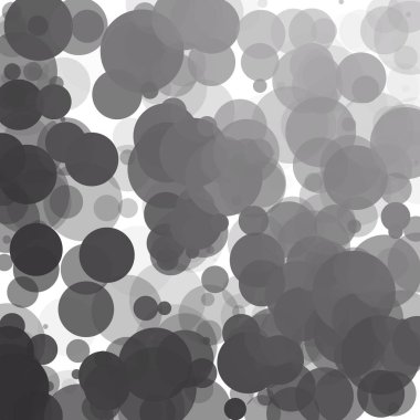 Kabarcıklar benzersiz siyah parlak vektör arka plan