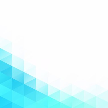 Mavi Izgara Mozaik Arkaplan, Yaratıcı Tasarım Şablonları