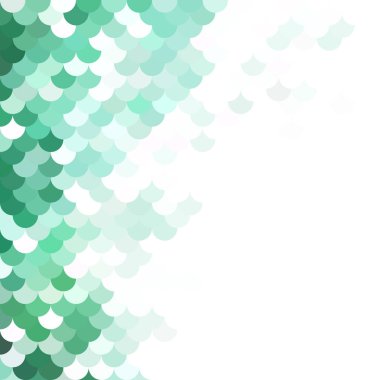 Desen, yaratıcı tasarım şablonları yeşil çatı kiremitleri