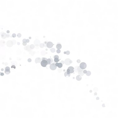 Kabarcıklar daire noktalar benzersiz gri beyaz parlak vektör arka plan