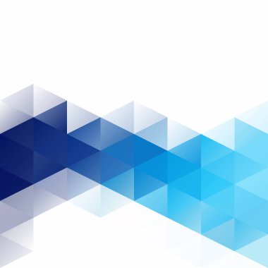 Mavi Izgara Mozaik Arkaplan, Yaratıcı Tasarım Şablonları