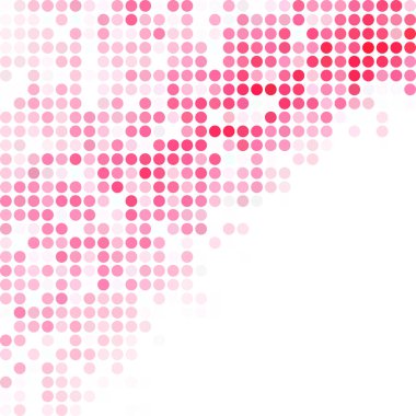 Kırmızı rastgele noktalar arka plan, yaratıcı tasarım şablonları