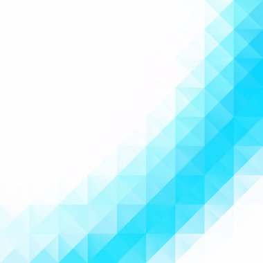 Mavi Izgara Mozaik Arkaplan, Yaratıcı Tasarım Şablonları