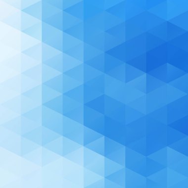 Mavi Izgara Mozaik Arkaplan, Yaratıcı Tasarım Şablonları