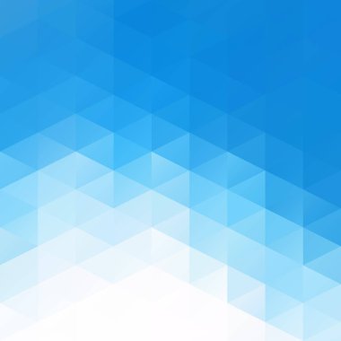 Mavi Izgara Mozaik Arkaplan, Yaratıcı Tasarım Şablonları