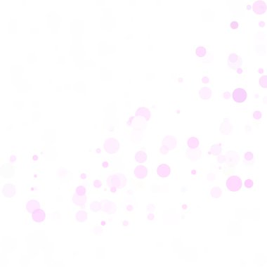 Kabarcıklar daire noktalar benzersiz pembe parlak vektör arka plan