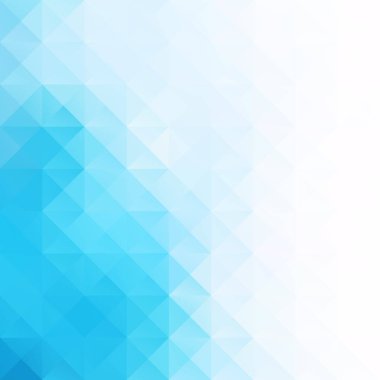 Mavi Izgara Mozaik Arkaplan, Yaratıcı Tasarım Şablonları