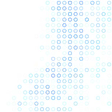 Mavi çörek arka plan, yaratıcı tasarım şablonları