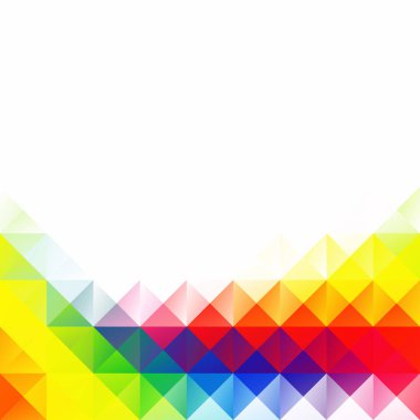 Renkli Izgara Mozaik Arkaplanı, Yaratıcı Tasarım Şablonları