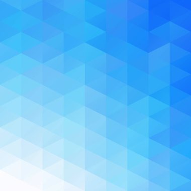 Mavi Izgara Mozaik Arkaplan, Yaratıcı Tasarım Şablonları