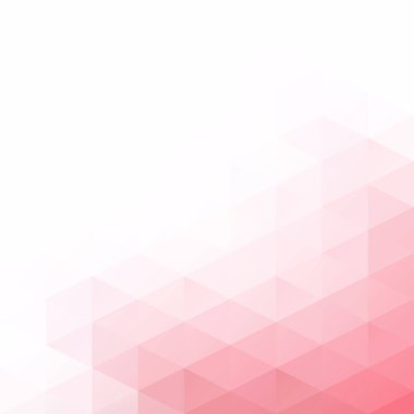 Kırmızı kılavuz Mozaik arka plan, yaratıcı tasarım şablonları