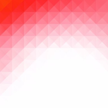 Kırmızı kılavuz Mozaik arka plan, yaratıcı tasarım şablonları