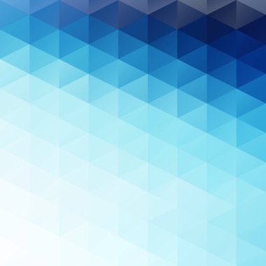 Mavi Izgara Mozaik Arkaplan, Yaratıcı Tasarım Şablonları