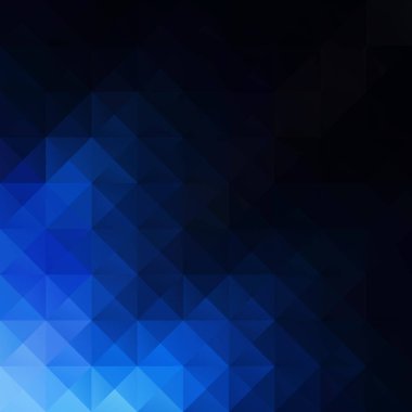 Mavi Izgara Mozaik Arkaplan, Yaratıcı Tasarım Şablonları