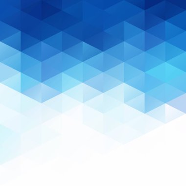 Mavi Izgara Mozaik Arkaplan, Yaratıcı Tasarım Şablonları