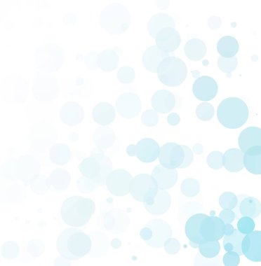 Kabarcıklar benzersiz mavi parlak vektör arka plan