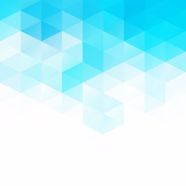 Mavi Izgara Mozaik Arkaplan, Yaratıcı Tasarım Şablonları