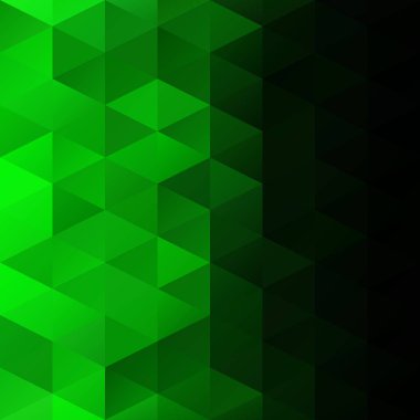 Yeşil Izgara Mozaik Arkaplan, Yaratıcı Tasarım Şablonları