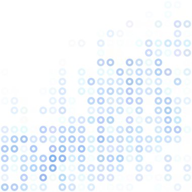 Mavi çörek arka plan, yaratıcı tasarım şablonları