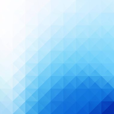 Mavi Izgara Mozaik Arkaplan, Yaratıcı Tasarım Şablonları