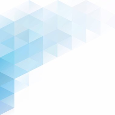 Mavi Izgara Mozaik Arkaplan, Yaratıcı Tasarım Şablonları