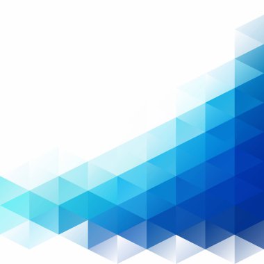 Mavi Izgara Mozaik Arkaplan, Yaratıcı Tasarım Şablonları