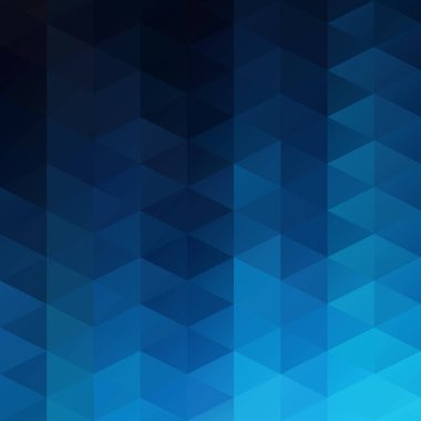 Mavi Izgara Mozaik Arkaplan, Yaratıcı Tasarım Şablonları