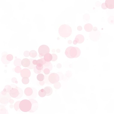 Kabarcıklar benzersiz pembe parlak vektör arka plan